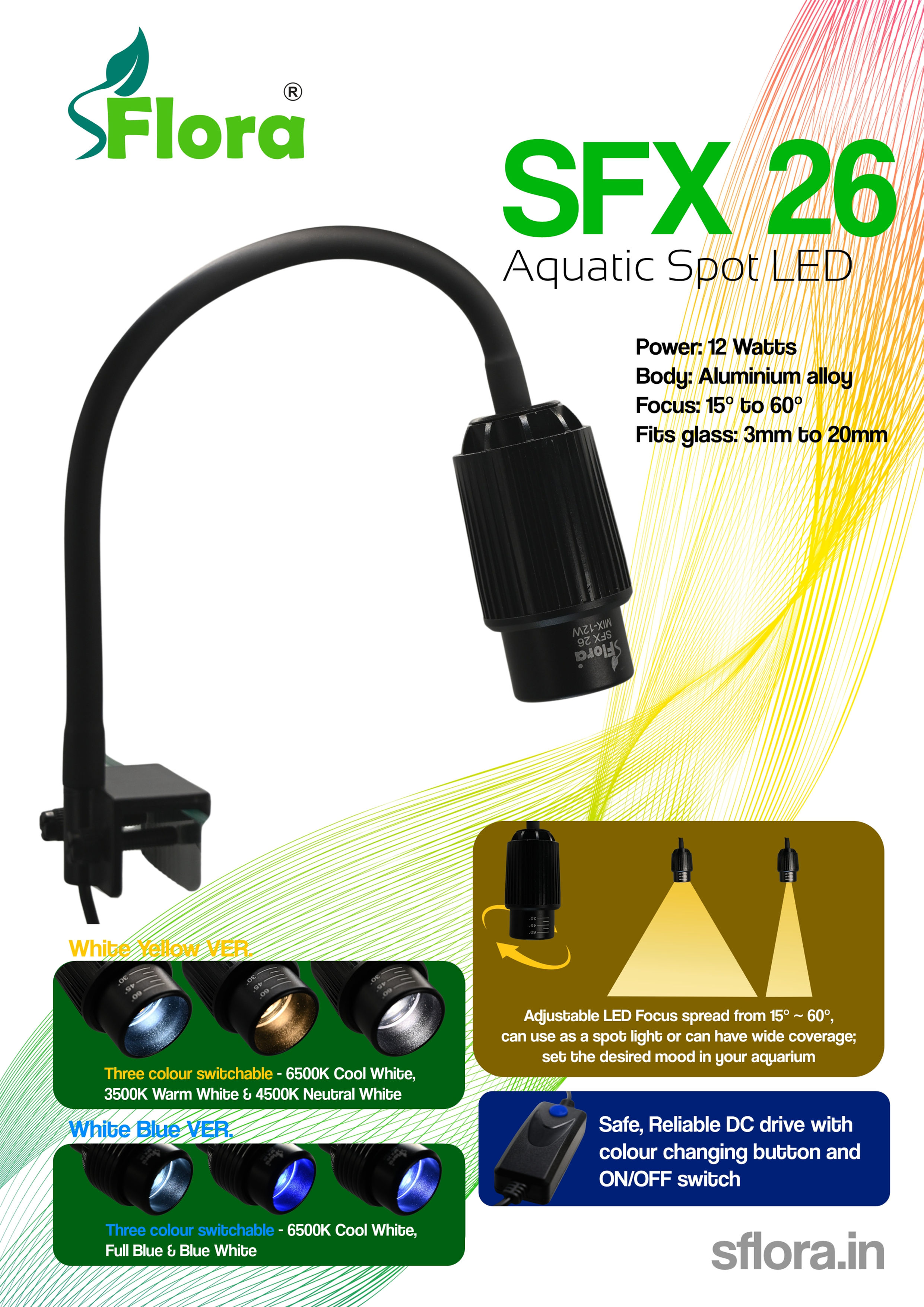 SFX 26 12W LED Spot Lamp
