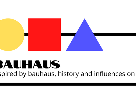 Inspired by bauhaus, history and influences on us