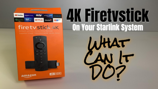 Starlink With 4K Firestick TV
