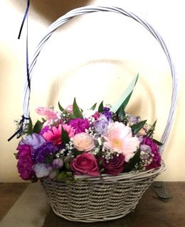 Pink & Lilac Basket
