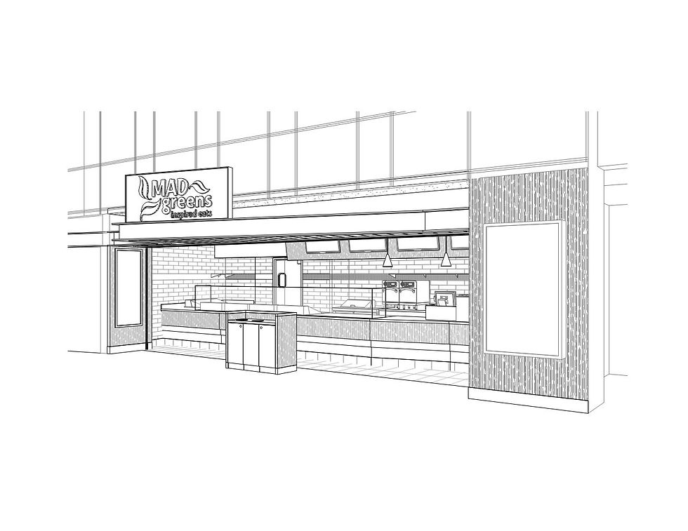 qsr - storefront 3d view