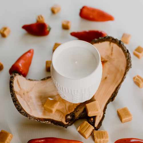 Chipotle Caramel 6oz Sullee Rose Candles