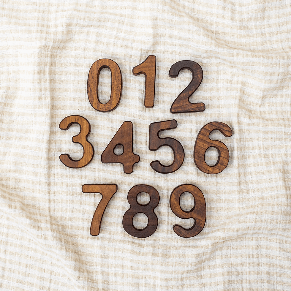 Thumbnail: Walnut Numbers (0-9)