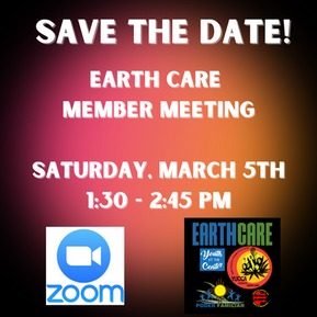 Save the Date: Earth Care, Poder Familiar, YUCCA Member Meeting