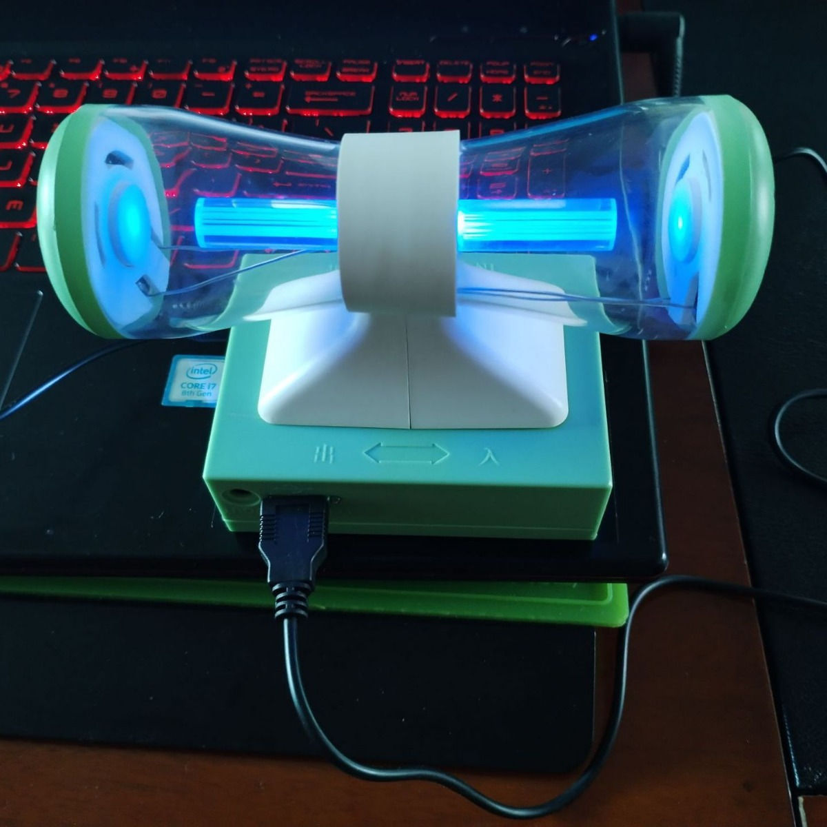Multifunctional Desktop Speakers with LED Lighting