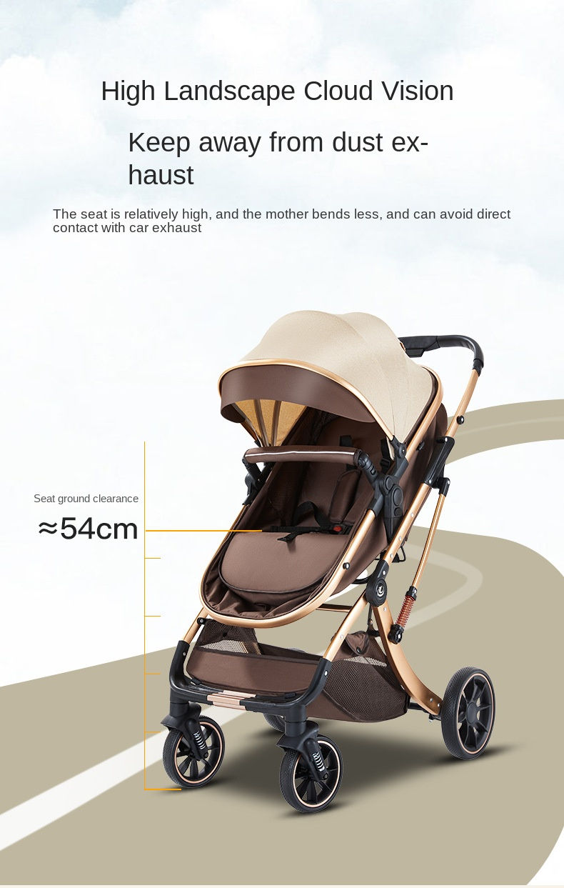 Thumbnail: SkyView™ 2-in-1 Baby Stroller