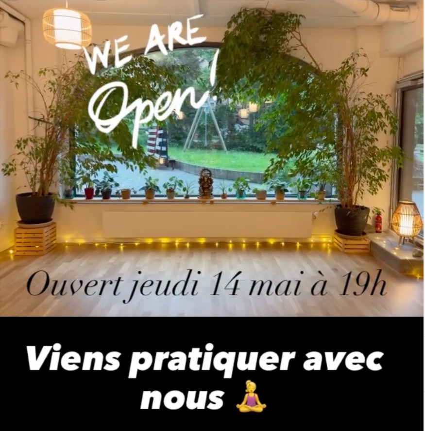 Ouvert ce jeudi 14 mai