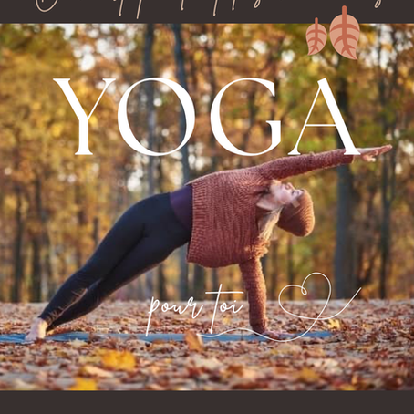 Les cours de Yoga continuent pendant les vacances d’automne