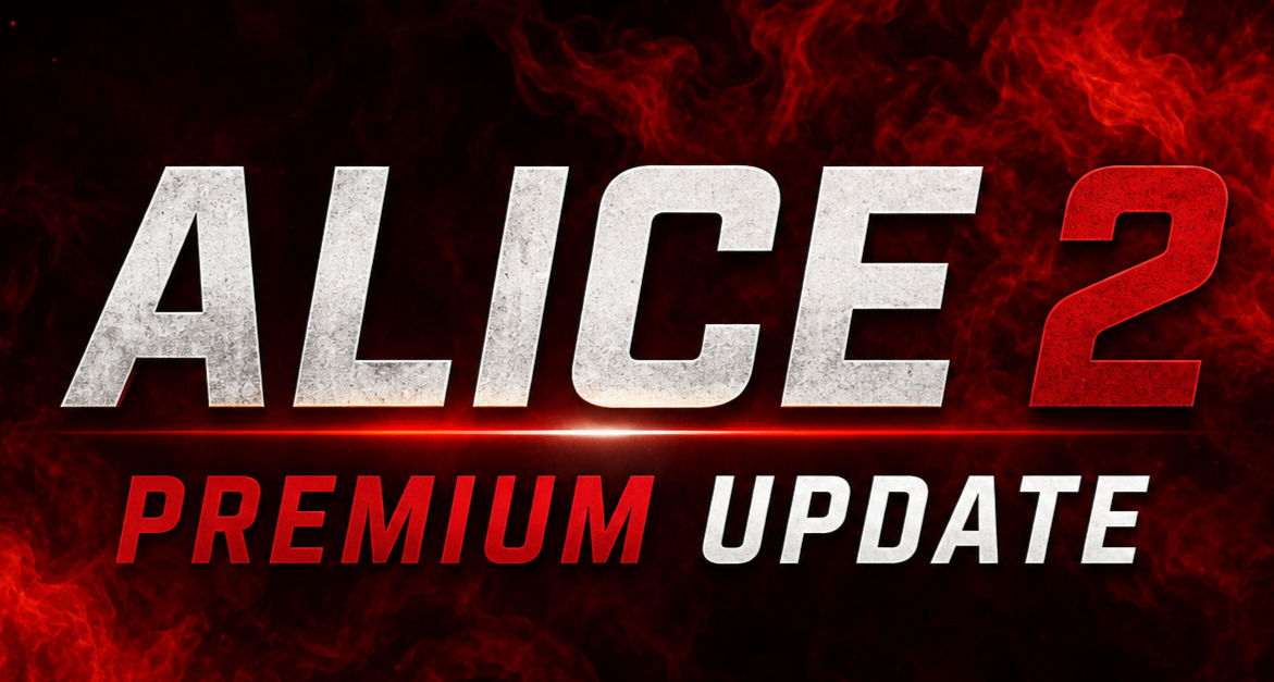 ALICE 2 – Premium Firmware Upgrade V5