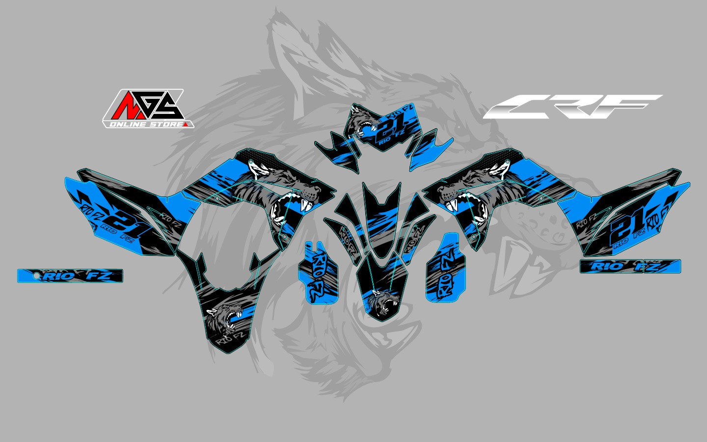 DECAL CRF