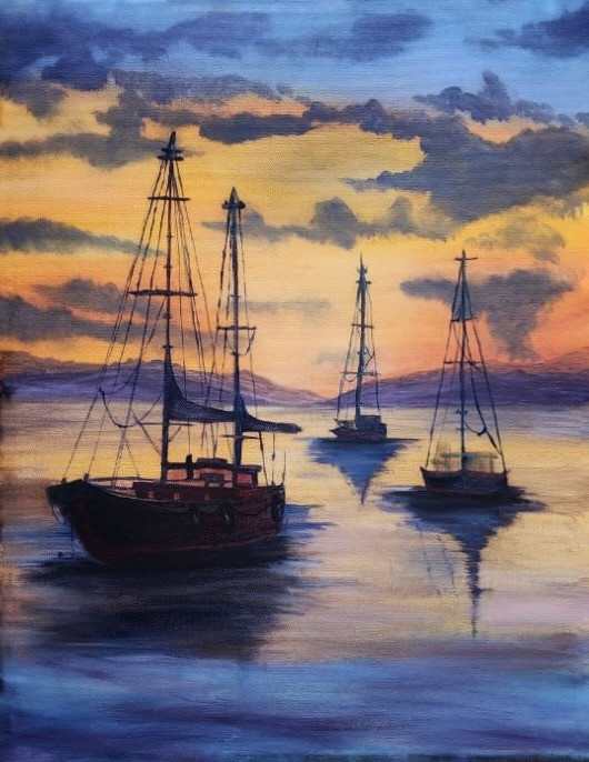 Twilight Sailing