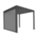 Thumbnail: Privacy Screen for Titan 3m Pergola Grey
