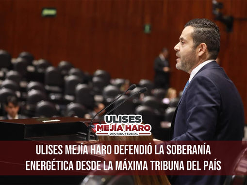 ULISES MEJÍA HARO DEFENDIÓ LA SOBERANÍA ENERGÉTICA DESDE LA MÁXIMA TRIBUNA DEL PAÍS (VIDEO)
