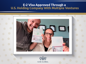 E-2 Visa Approved Through a U.S. Holding Company With Multiple Ventures