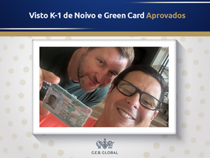 Visto K-1 de Noivo e Green Card Aprovados