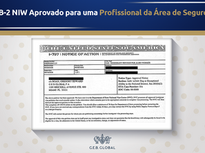 EB-2 NIW Aprovado para uma Profissional da Área de Seguros