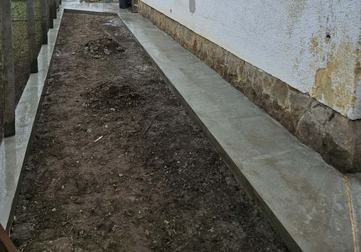 beton járda készítése országosan, járda betonozása