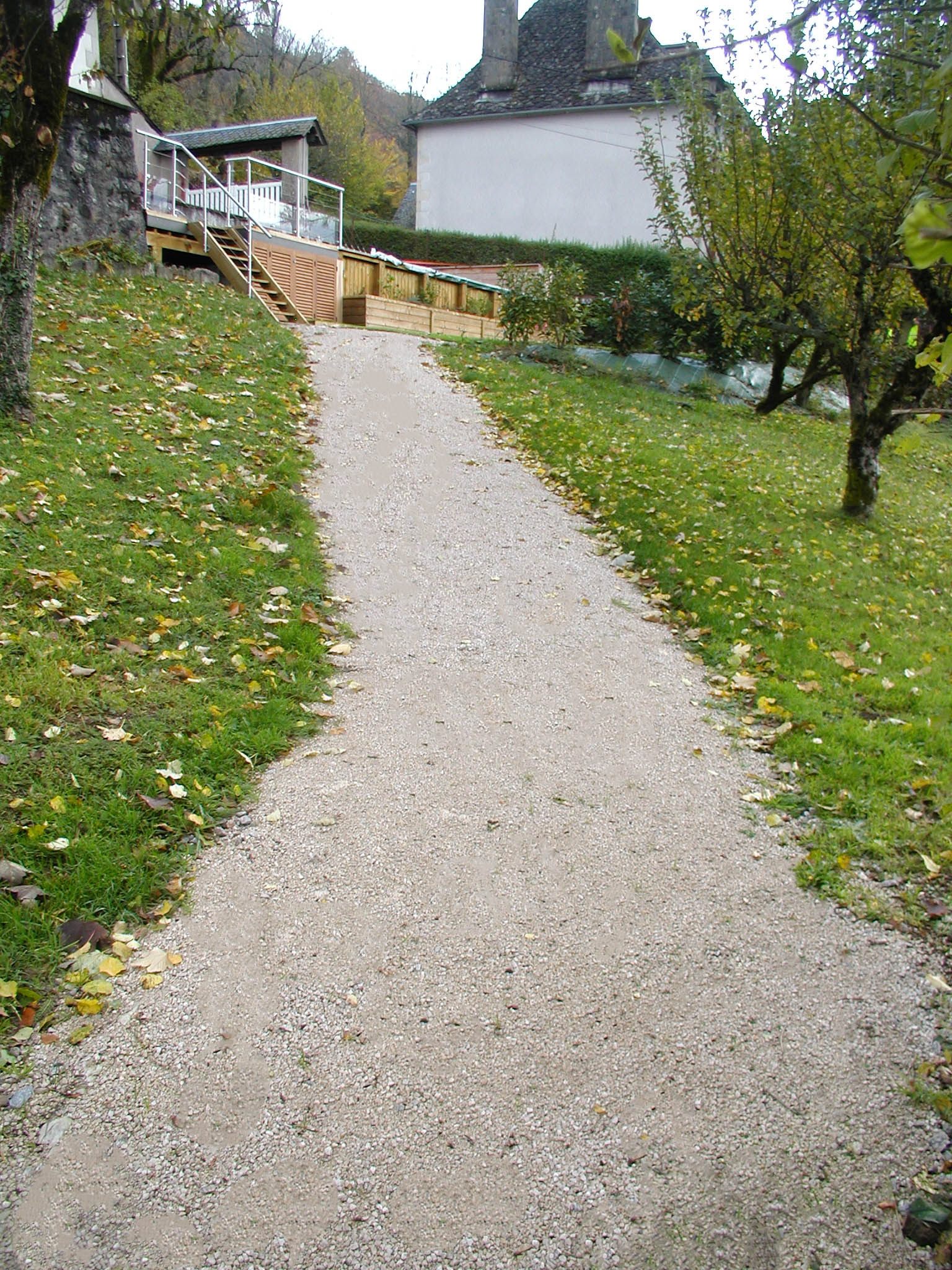 Allée en stabilisé