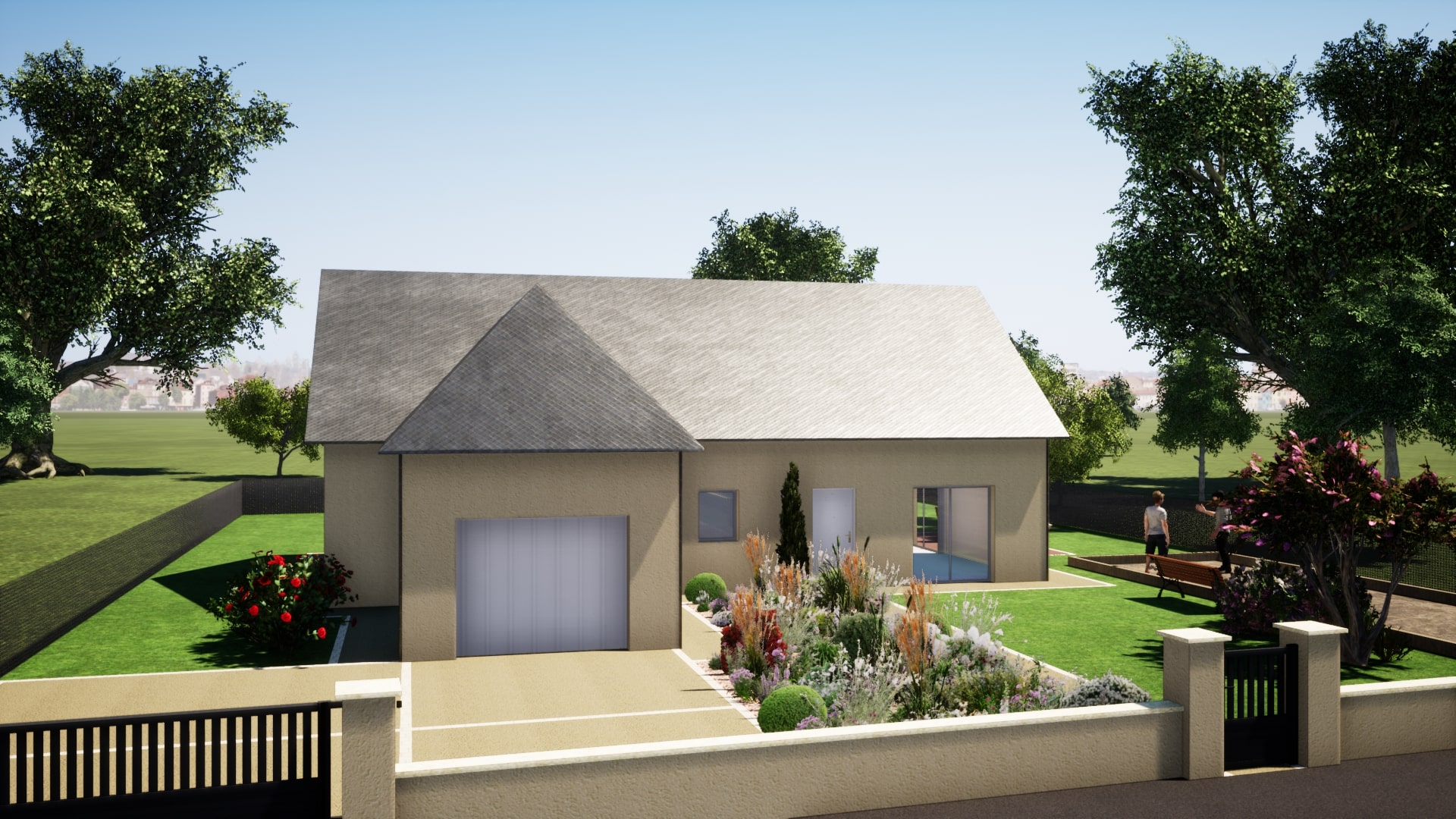 Rendu 3D du projet