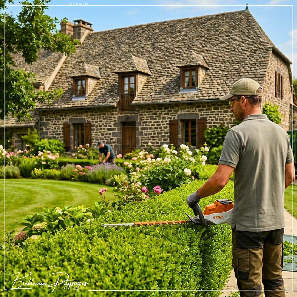 Entretien de jardin dans le cantal