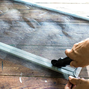 Window Mesh Screen Repair