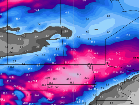 High-Impact Snowstorm for Manitoba Next Week