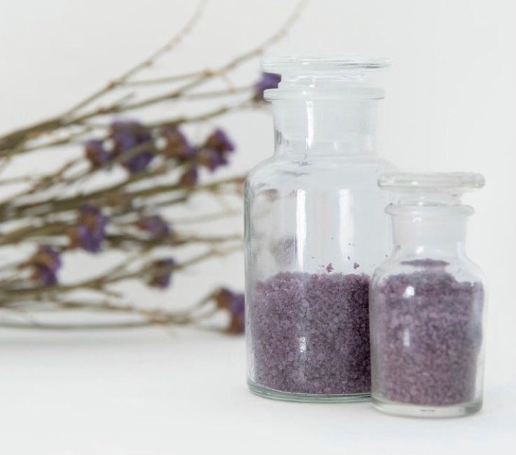 Miniature : Badzout kleur wit 150g, personalisatie naar keuze