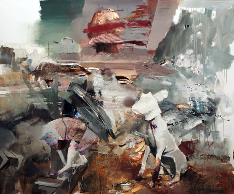ADRIAN GHENIE
The Devil 3, 2010
oil on canvas
200 x 240 cm