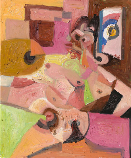 ANTON HENNING
Pin-up No. 235, 2018
oil on canvas
120 x 100 cm