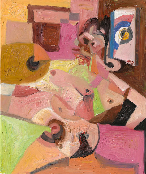 ANTON HENNING
Pin-up No. 235, 2018
oil on canvas
120 x 100 cm