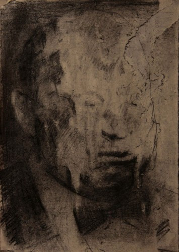 ADRIAN GHENIE, Pie Fight Study II, 2008