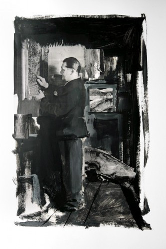 ADRIAN GHENIE, Collector 3 - Study, 2008