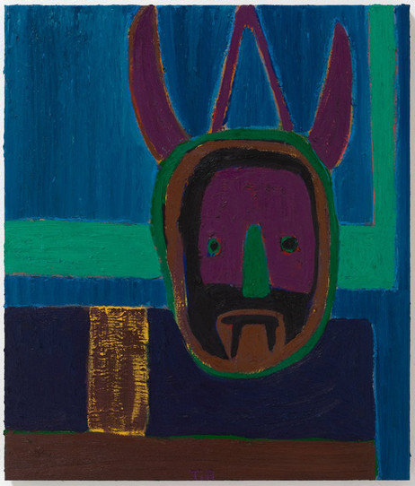 TAL R
Wolfmask, 2019
oil on canvas
108 x 92 cm