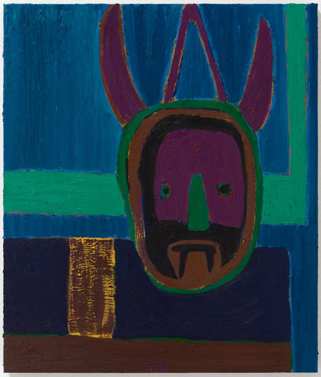 TAL R
Wolfmask, 2019
oil on canvas
108 x 92 cm