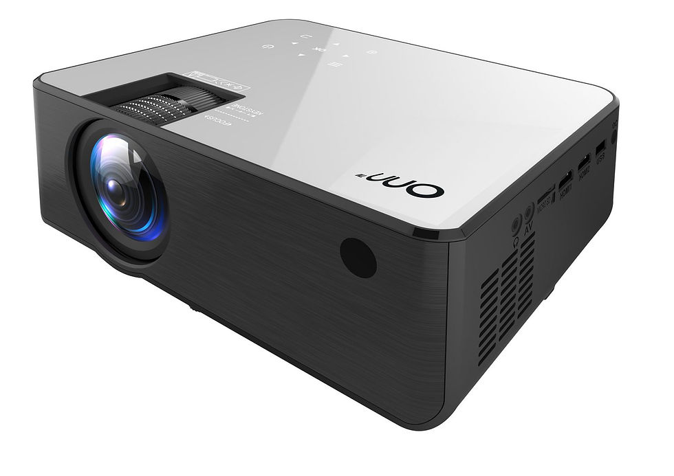 ONN 1080P Roku Smart Home Theatre Projector