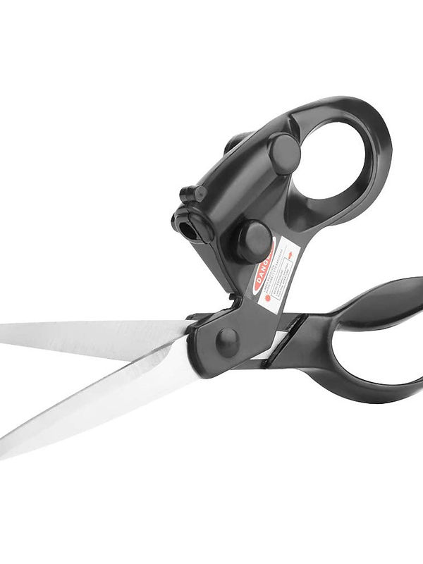 LaserCut: Laser guided Scissors with Stainless Steel Blades, Built-In Laser Poin