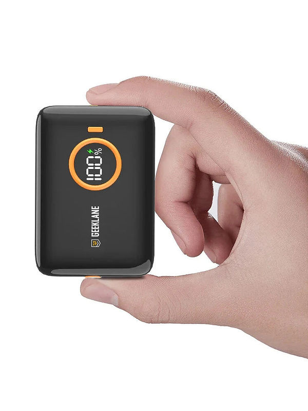 DEX: Palm Sized 10,000mAh Ultra-Compact Power Bank with 22.5W Super Fast Chargin
