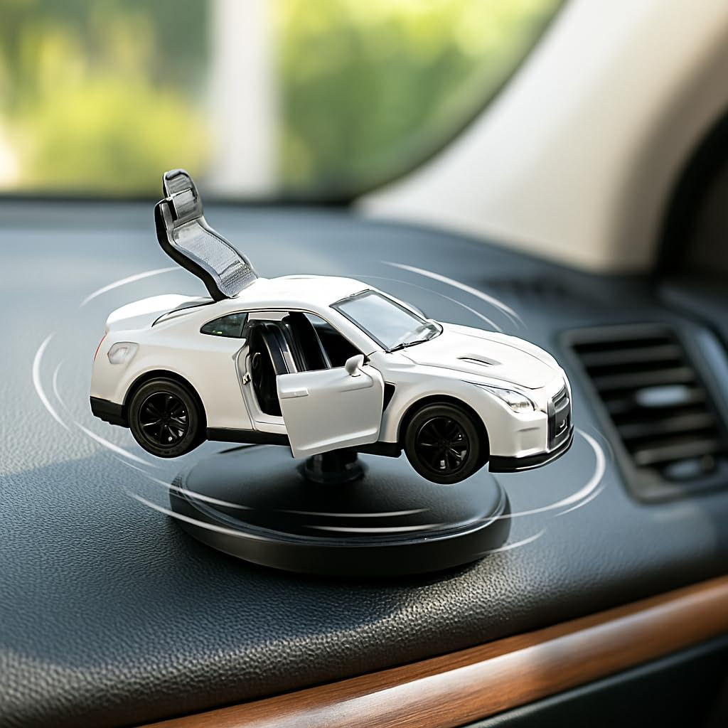 Skiddy: Dashboard Drift Car Decor with Openable Doors for Car Interior & Enthusiasts