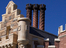 Where in the World Wednesday: United Kingdom Pavilion Chimneys