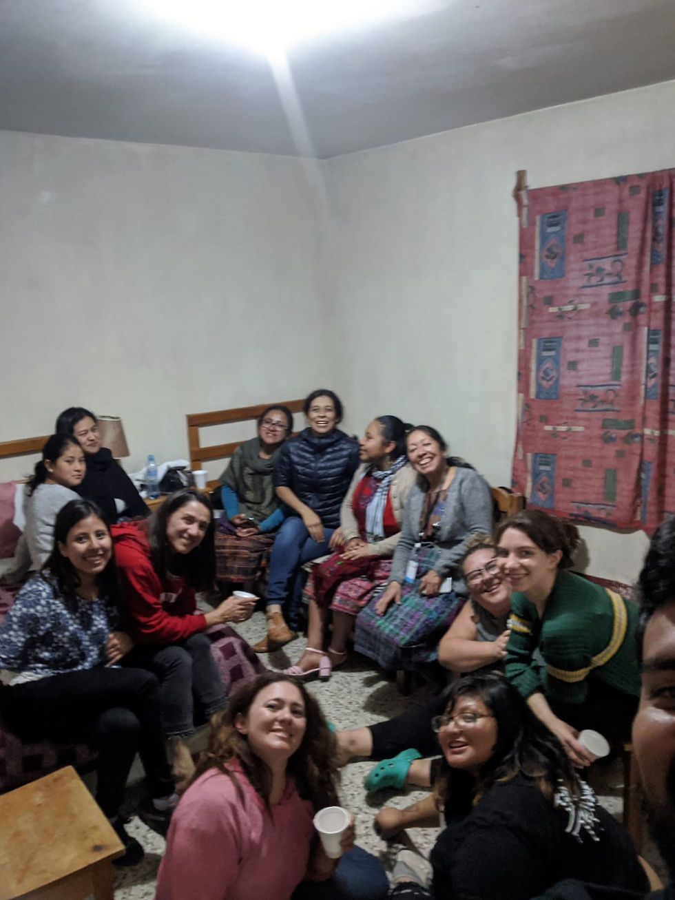 Las Fronterizas with Actoras de Cambio in Comalapa, Guatemala