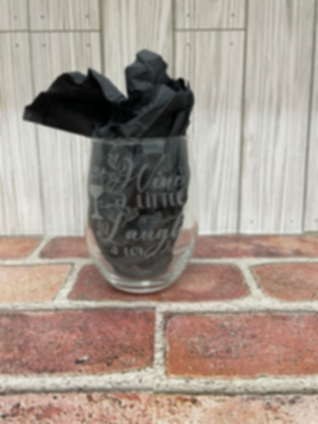 15 oz. Stemless Wine Glass
