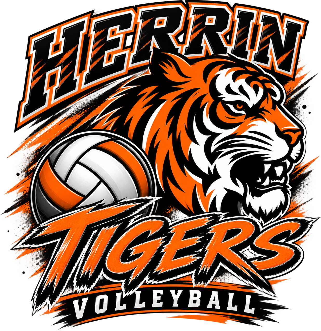 Tiger Volleyball Shirt