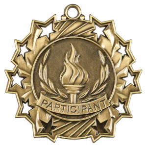 Thumbnail: PLAIN ACADEMIC 10-STAR MEDALS