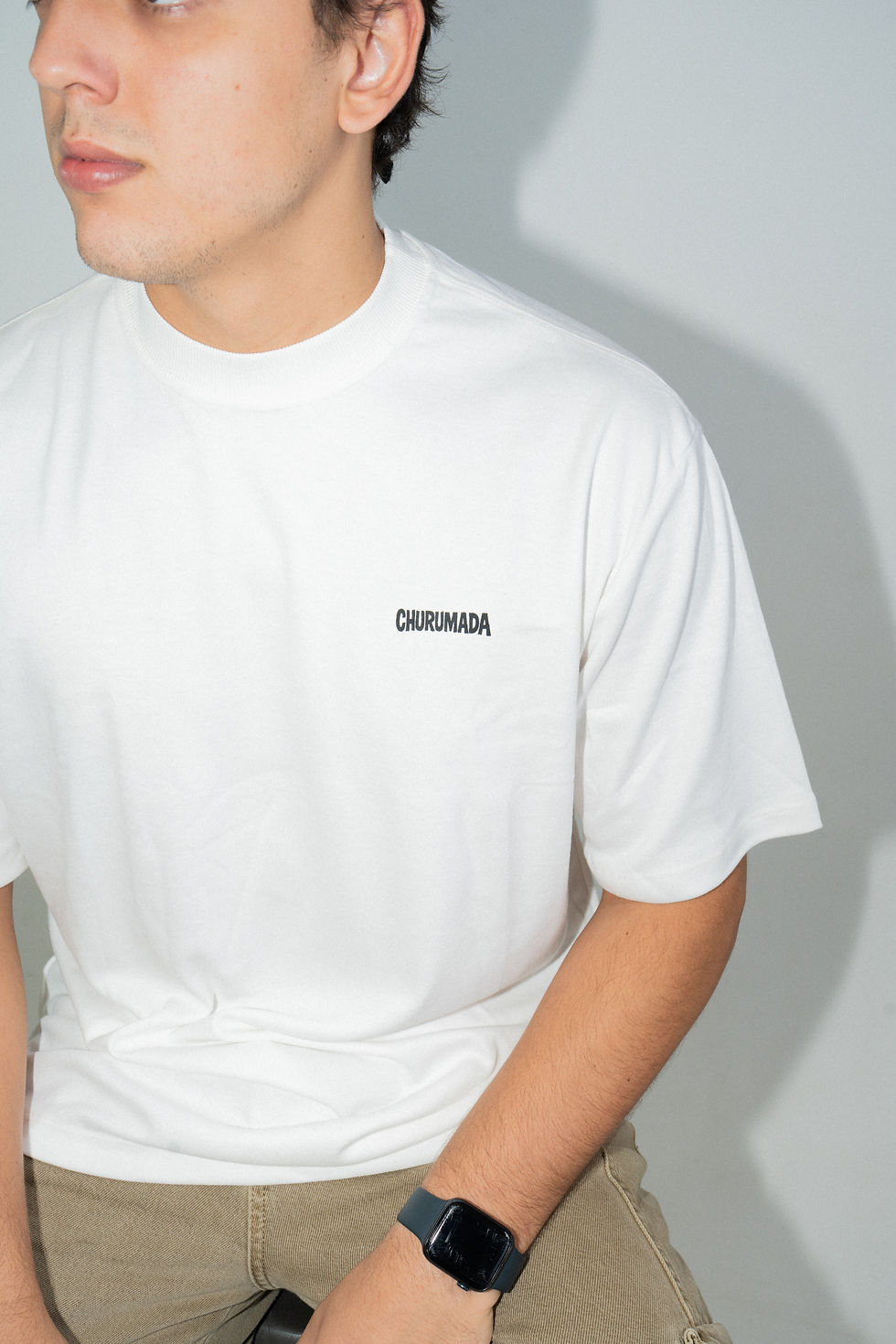 Miniatura: Churumadinha preta - Off white - Oversized
