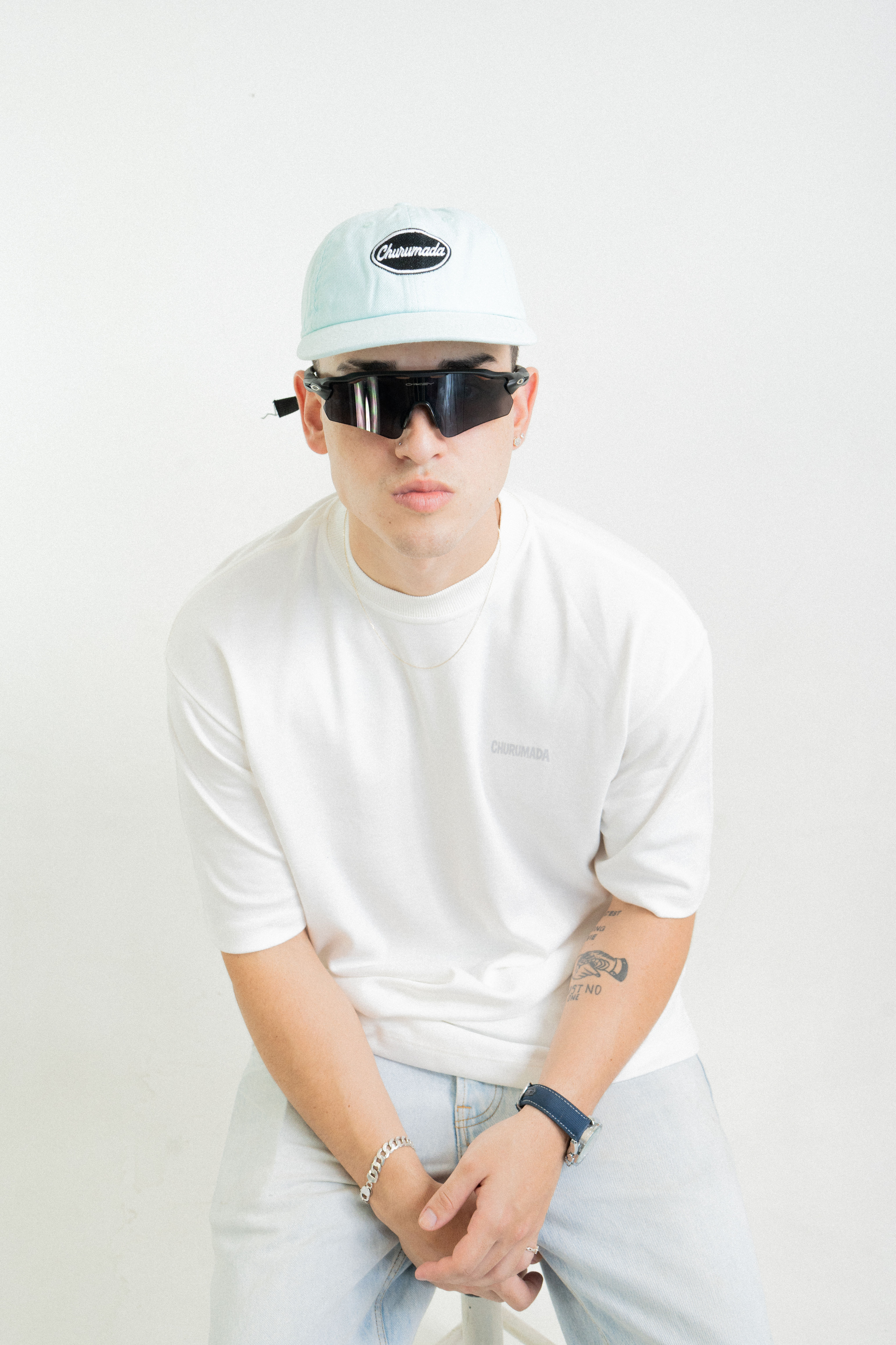 Churumadinha Cinza - Off White - Oversized