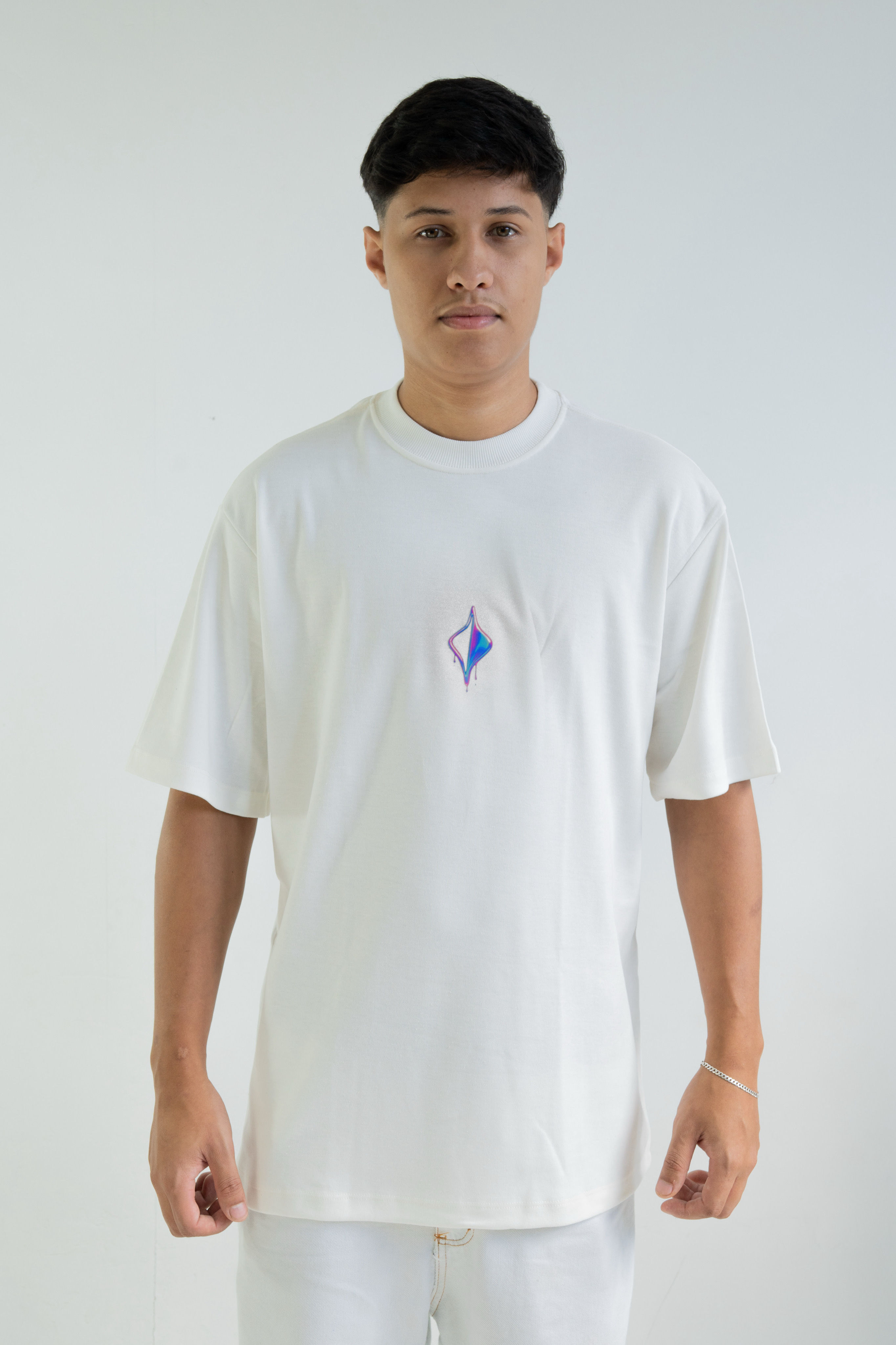 Molden metal Central- off white - oversized