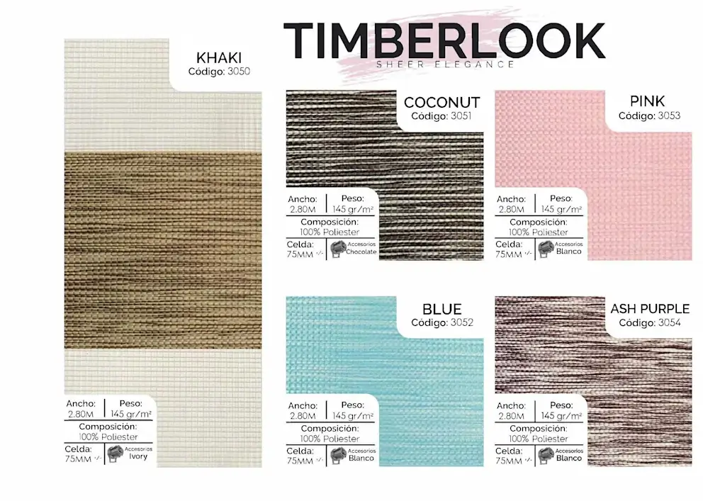 SHEER ELEGANCE TIMBERLOOK