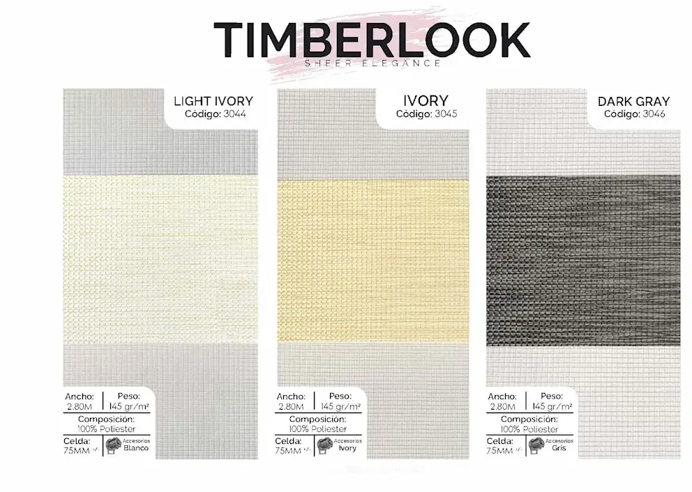 SHEER ELEGANCE TIMBERLOOK
