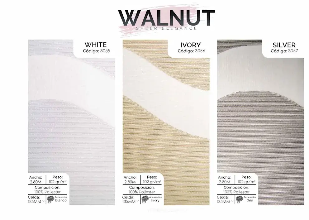 SHEER ELEGANCE WALNUT