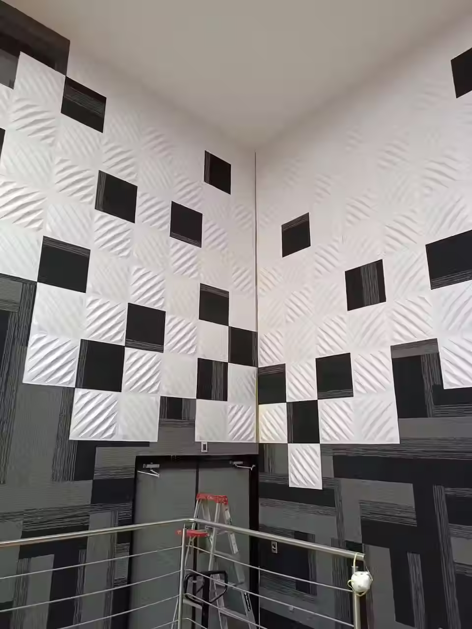 Alfombra Modular Personalizada en auditorio
